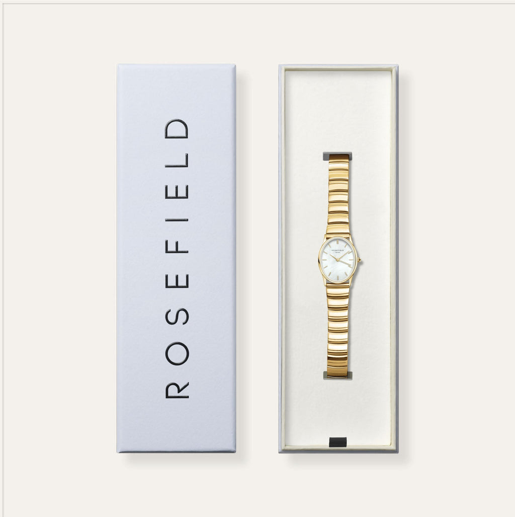 Rosefield Oval horloge OVWGSG-OV16 M03 shadow