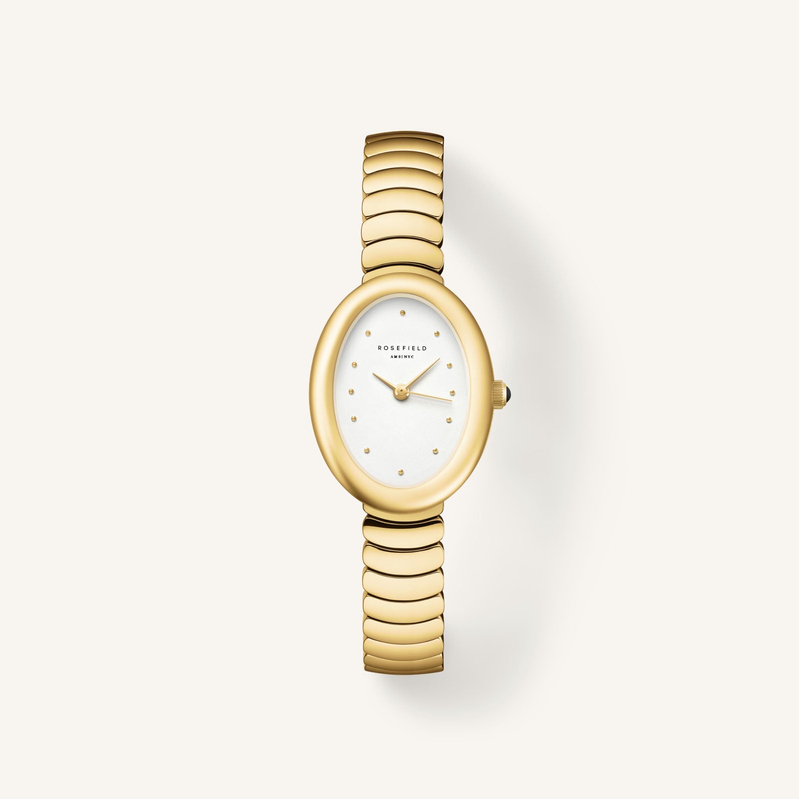 Rosefield Oval Evolution horloge OVWGSG-OV19 productfoto M01 shadow