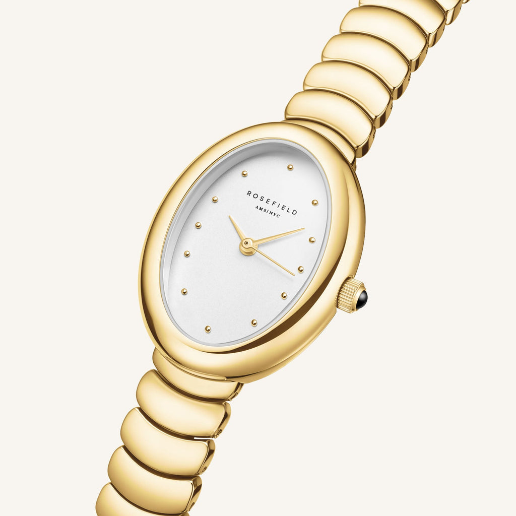 Rosefield Oval Evolution horloge OVWGSG-OV19 M02