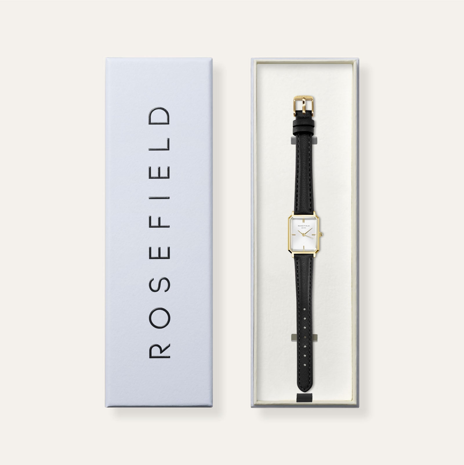 Rosefield Octagon XS horloge OWBLG-O84 M03 shadow
