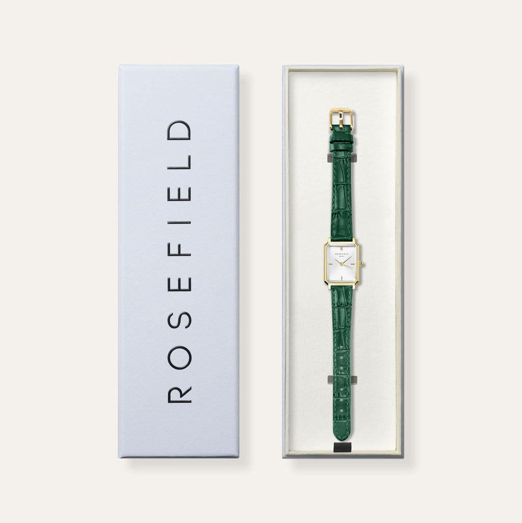 Rosefield Octagon XS horloge OWGLG-O86 M03 shadow