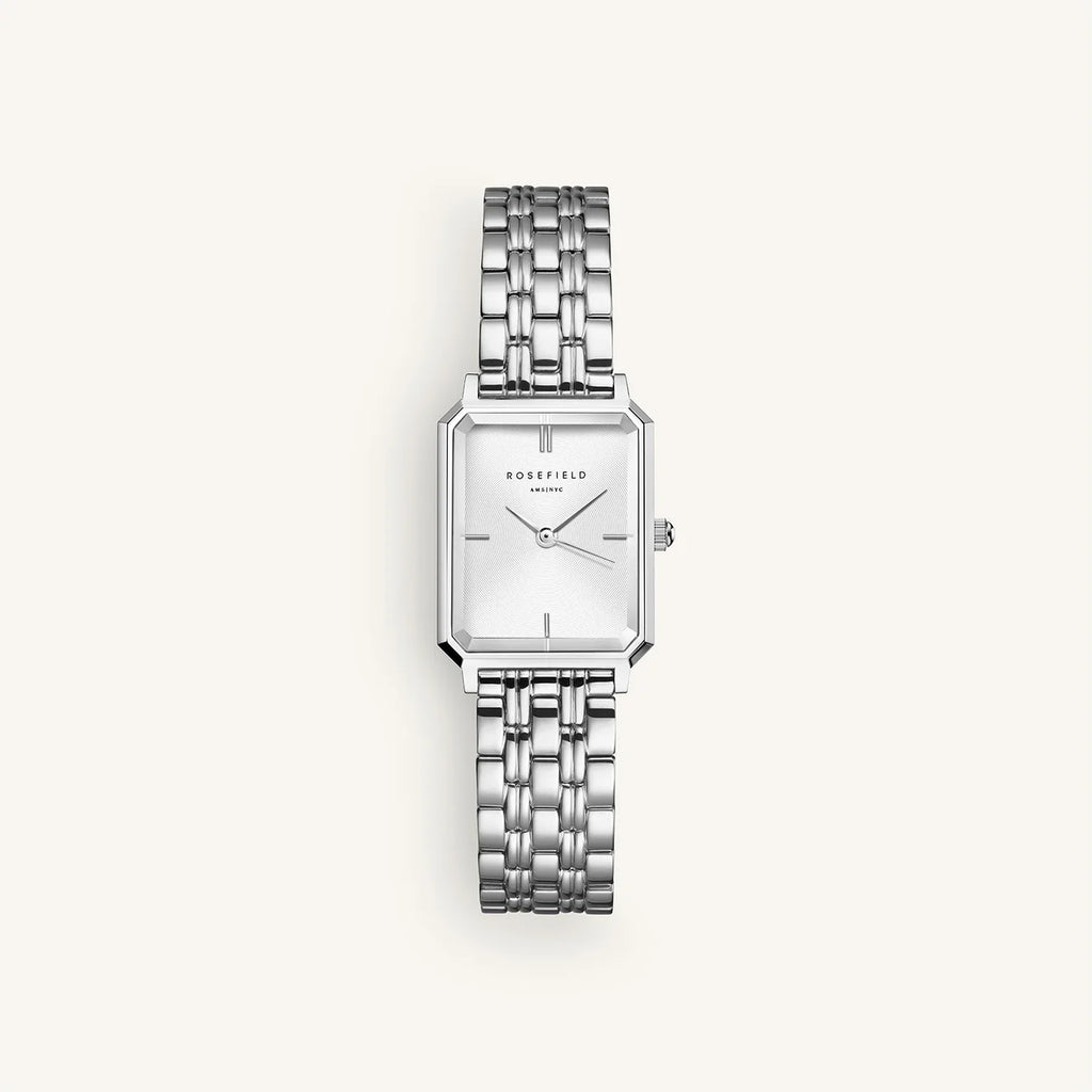 Octagon XS White Sunray Steel Silver