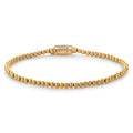 Rebel & Rose Gold-coloured Rocks armband 3 mm
