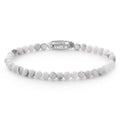 Rebel & Rose Virgin White armband 4 mm - wit