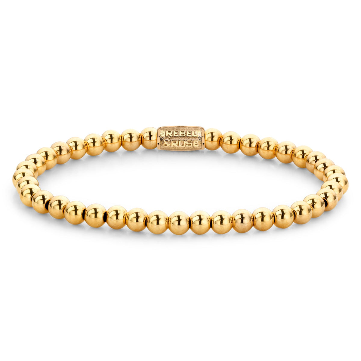 Rebel & Rose Yellow Gold Only kralenarmband