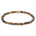 Rebel & Rose Glass Rocks Tiger Gold kralenarmband