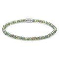 Rebel & Rose Glass Rocks Secret Garden armband 4 mm - groen