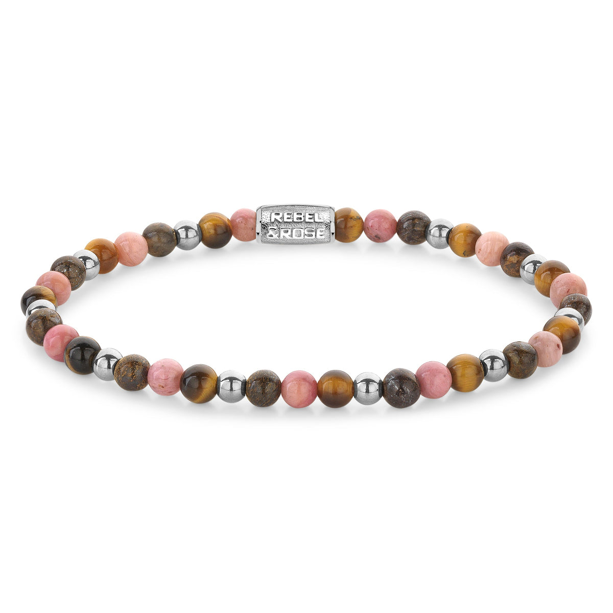Rebel & Rose Winter Glow armband 4 mm - multicolor
