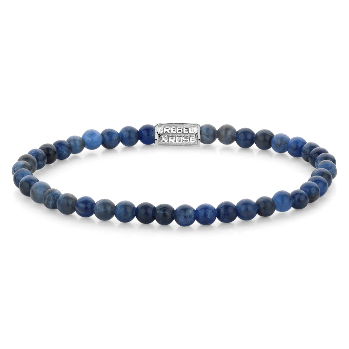 Rebel & Rose Midnight Blue armband 4 mm - blauw