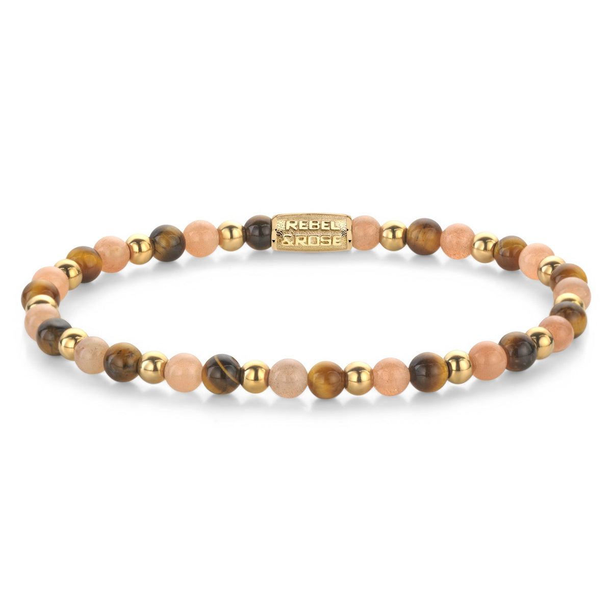 Rebel & Rose Sunset Beach gold-coloured armband 4 mm - multicolor