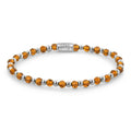 Rebel & Rose Mix Autumn Love Glam Rocks silver-coloured armband 4 mm - multicolor