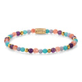 Rebel & Rose Beach Party gold-coloured armband 4 mm - multicolor