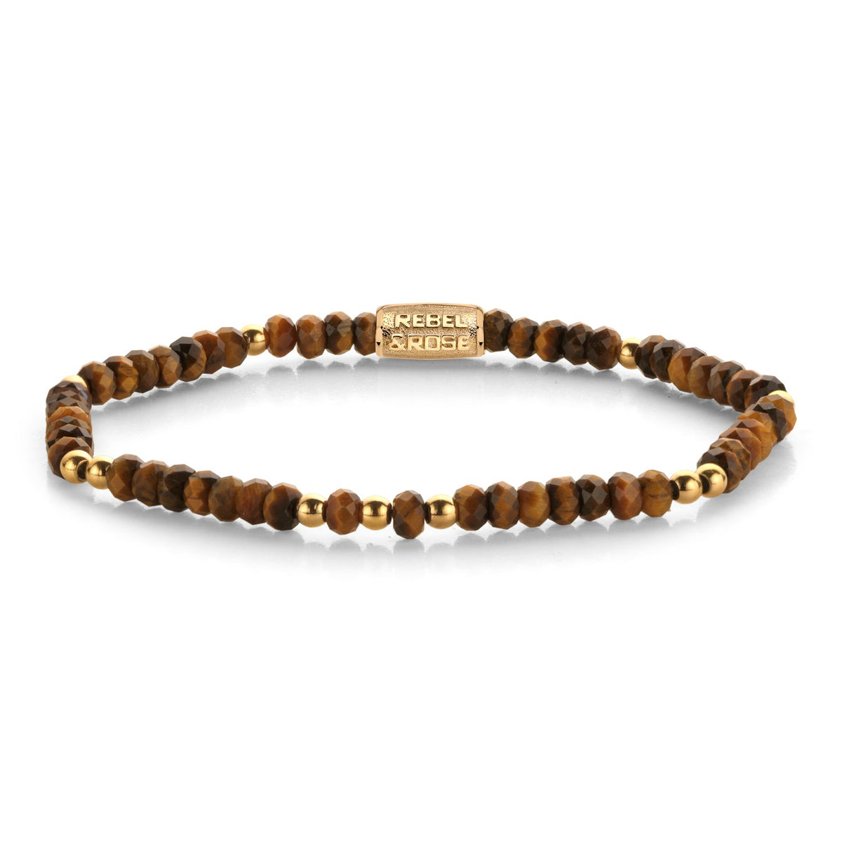 Rebel & Rose Tiger Lily Rocks Gold kralenarmband