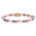 Rebel & Rose Pink Summer Vibes gold-coloured armband 6 mm - multicolor