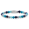 Rebel & Rose Blue Summer Vibes armband 6 mm - multicolor