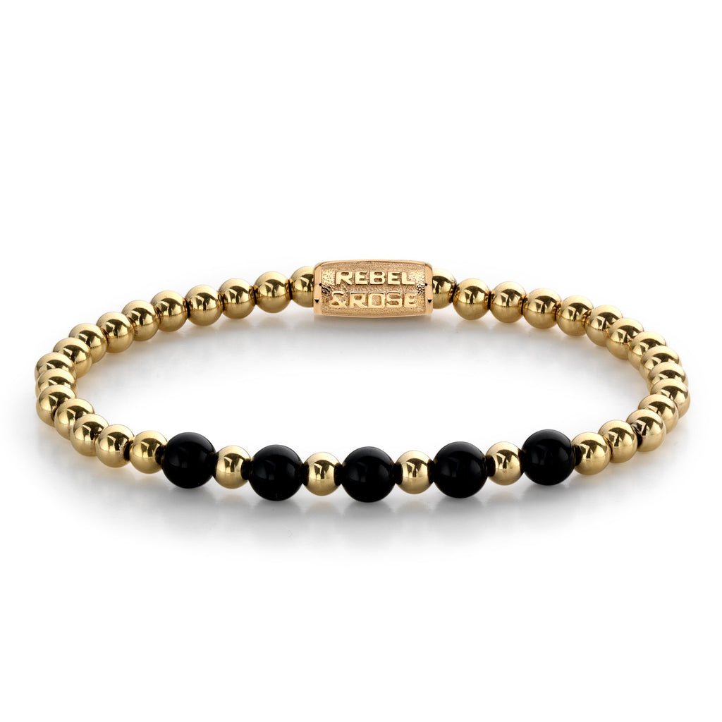 Rebel & Rose Black Madonna kralenarmband