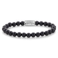 Rebel & Rose Black Velvet kralenarmband