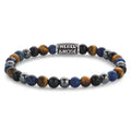 Rebel & Rose Blue Rain Vintage armband 6 mm