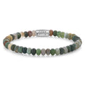 Rebel & Rose Indian Summer Round Slices armband 6 mm