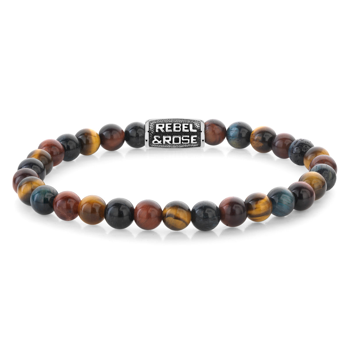 Rebel & Rose Who's Afraid of the Tiger Vintage armband 6 mm
