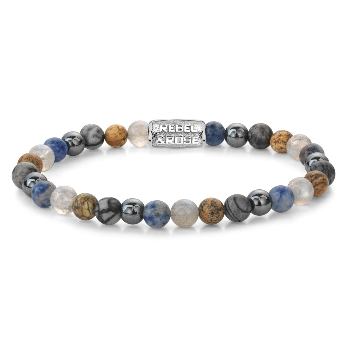 Rebel & Rose Sunny Days armband 6 mm - multicolor