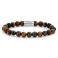 Rebel & Rose Who's afraid of the Tiger armband 8 mm - multicolor