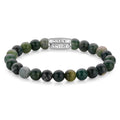 Rebel & Rose The Secret Garden armband 8 mm - groen