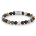 Rebel & Rose Autumn Storm armband 8 mm - multicolor