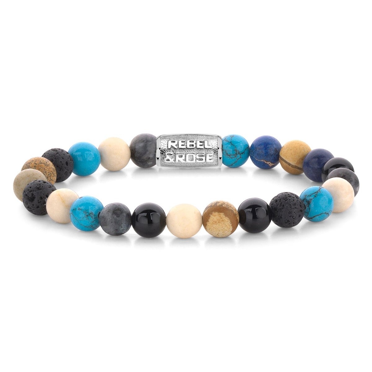 Rebel & Rose Summer Breeze armband 8 mm - multicolor
