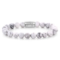 Rebel & Rose Virgin White armband 8 mm - wit