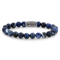 Rebel & Rose Midnight Blue Vintage armband 8 mm - blauw