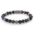 Rebel & Rose Blue Rain Vintage armband 8 mm
