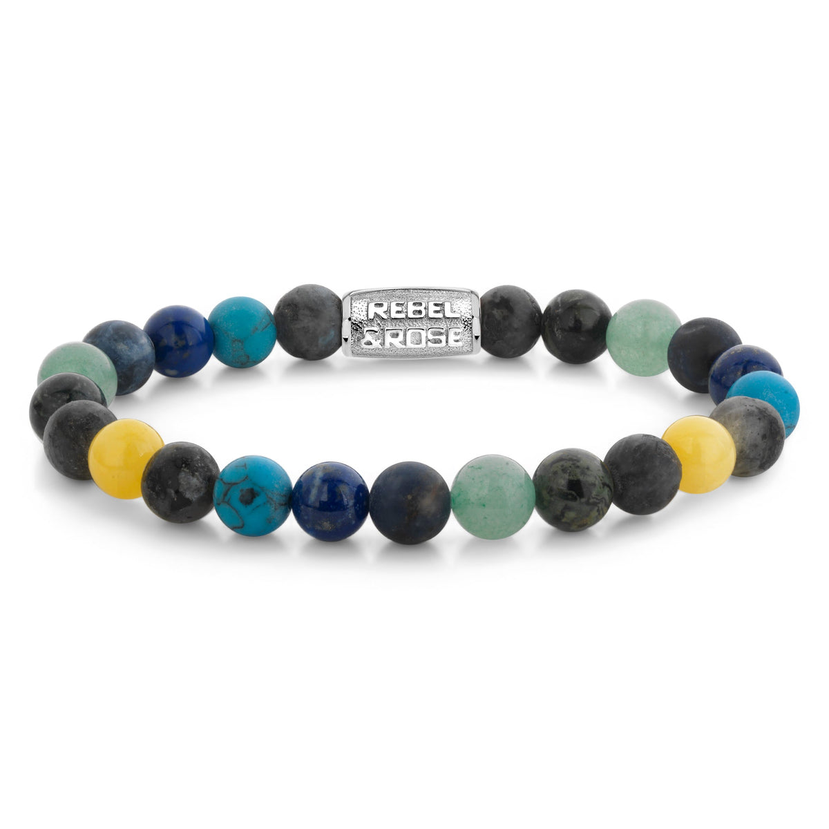 Rebel & Rose Ocean Reef armband 8 mm - multicolor