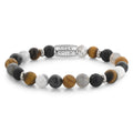 Rebel & Rose Mountain Cliff armband 8 mm - multicolor
