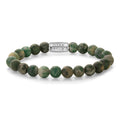 Rebel & Rose Green Gardener armband 8 mm - groen