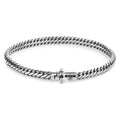 Rebel & Rose Apollo Six armband - zilverkleurig en grijs