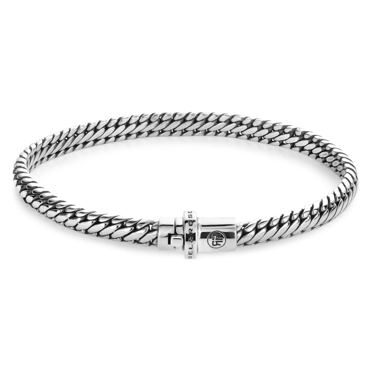 Rebel & Rose Apollo Six armband - zilverkleurig en grijs