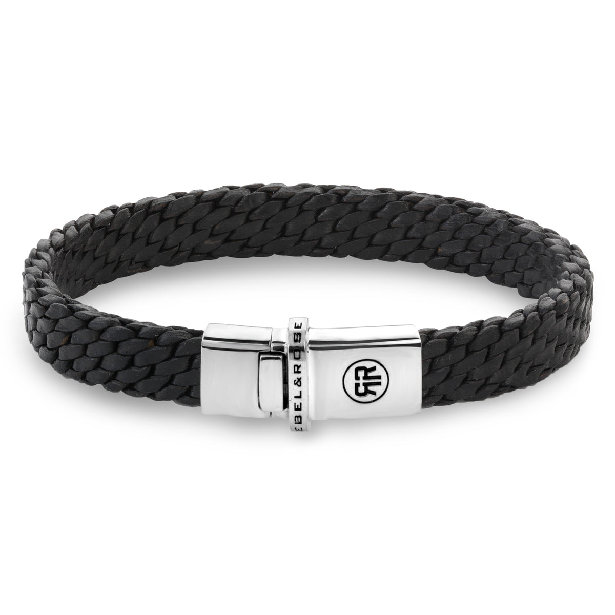 Rebel & Rose Mastery Collection leren armband - zwart