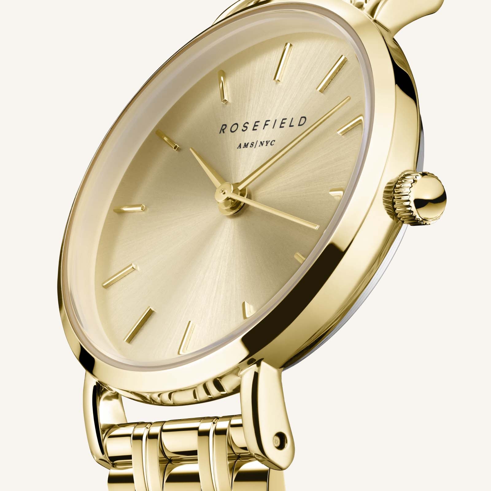 Rosefield Small Edit horloge SCGSG-S05 detail