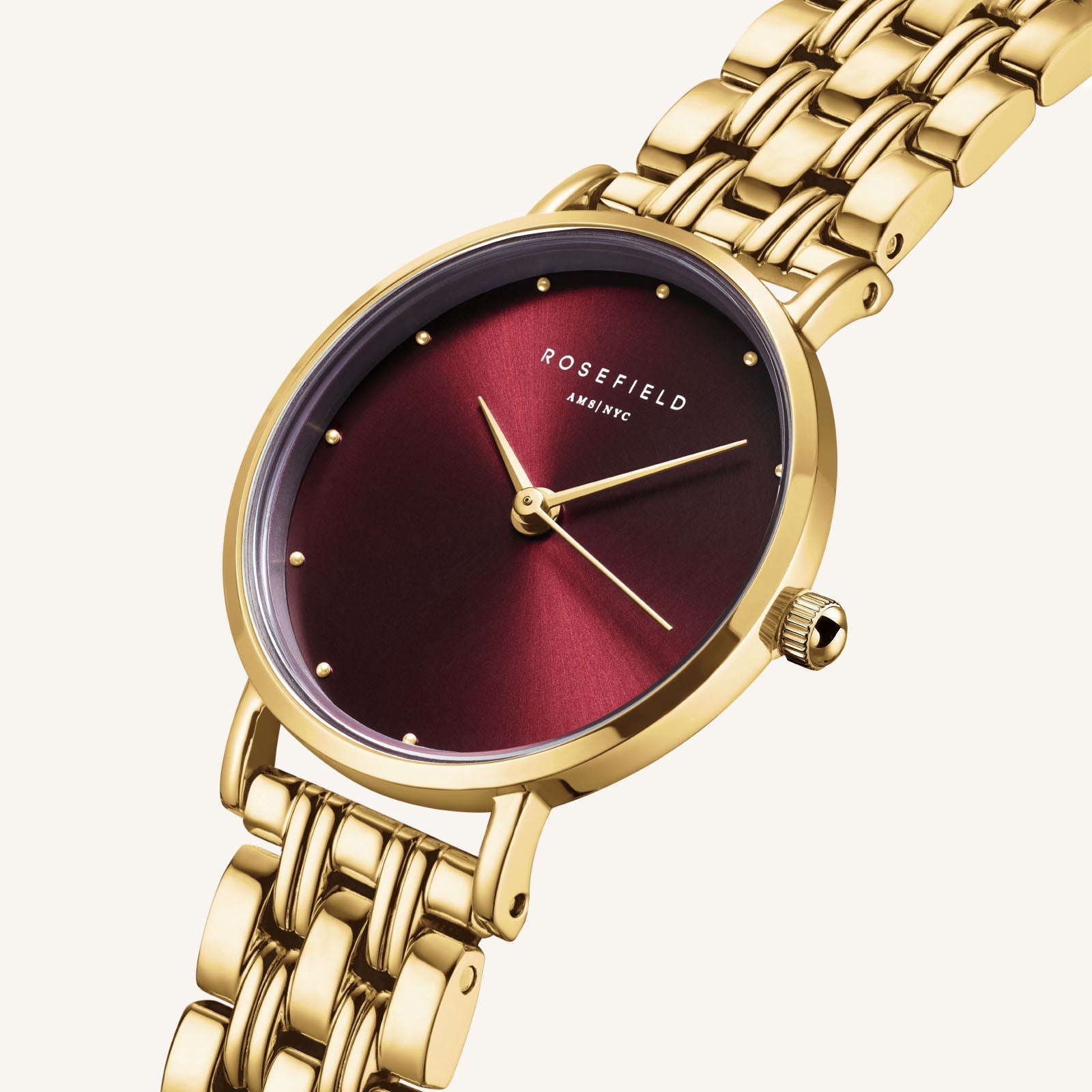 Rosefield Small Edit horloge SEGSG-SE01 M02