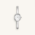 Rosefield Studio Edition 6 Bangle Watch Oval Silver Small 56 mm