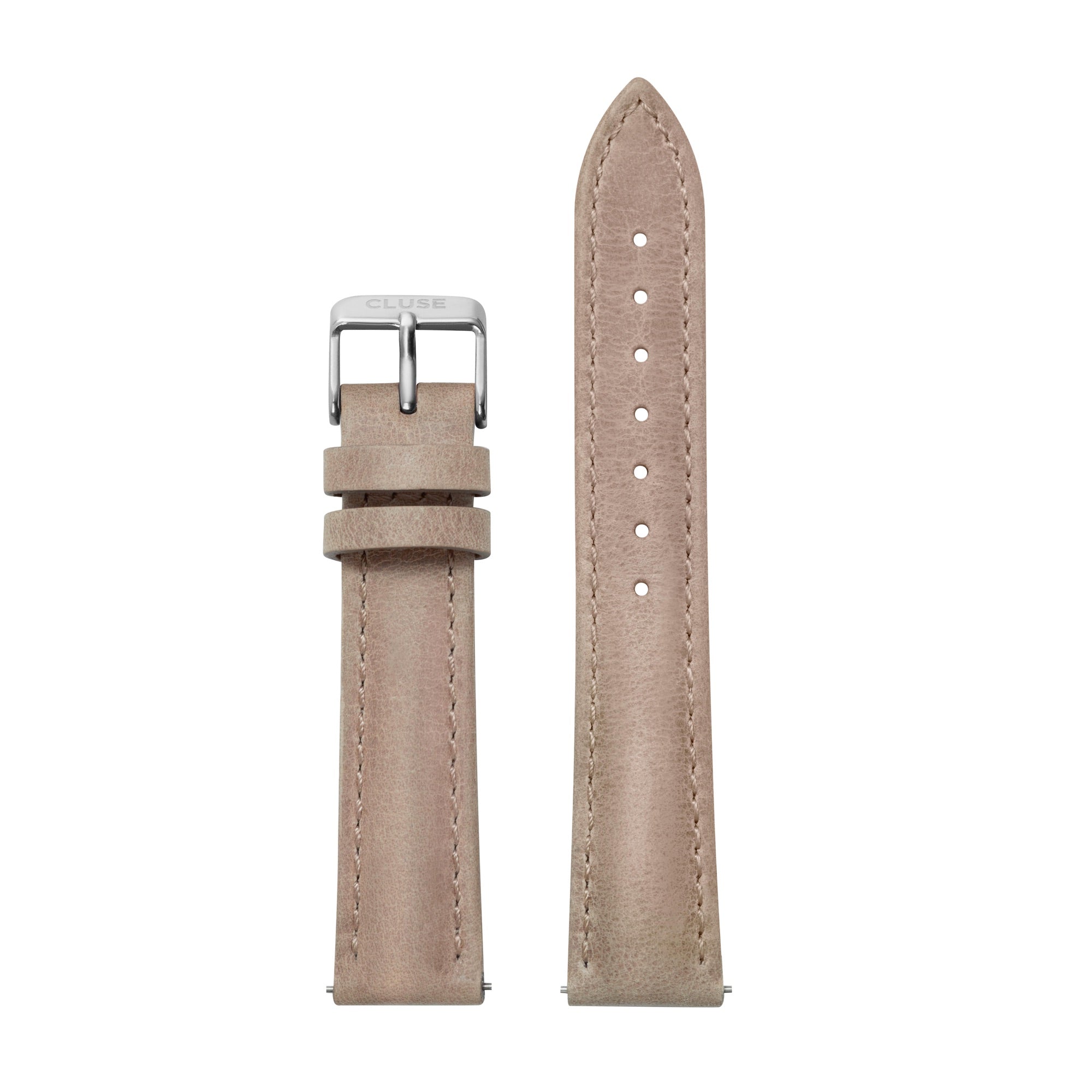 CLUSE La Bohème Hazelnut Leren Horlogeband 18 mm CLS063 - productfoto