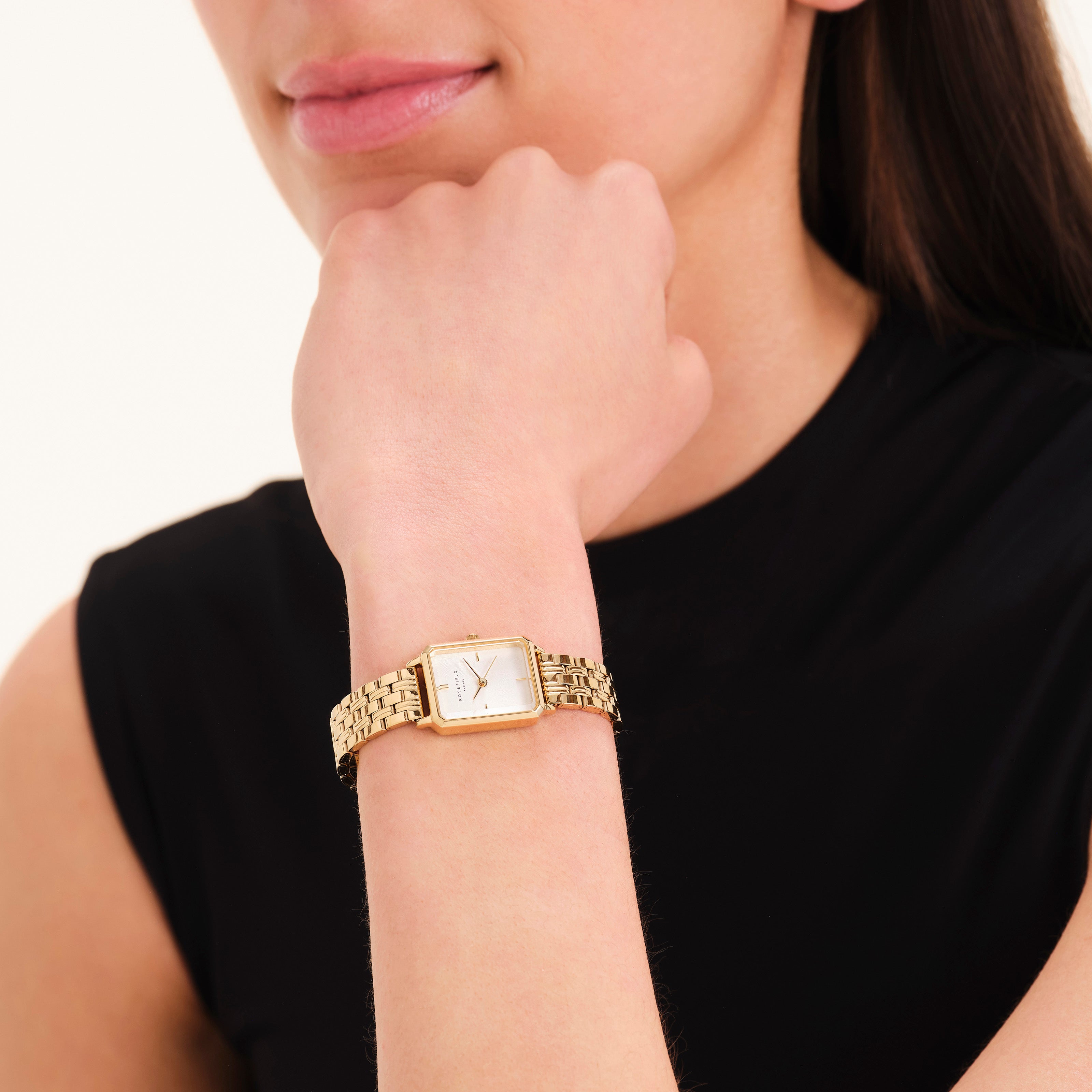Rosefield Octagon XS horloge OWGSG-O60 productfoto