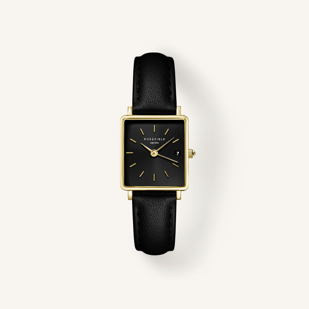 Rosefield Boxy XS horloge QBBLG-Q53 productfoto M01 shadow