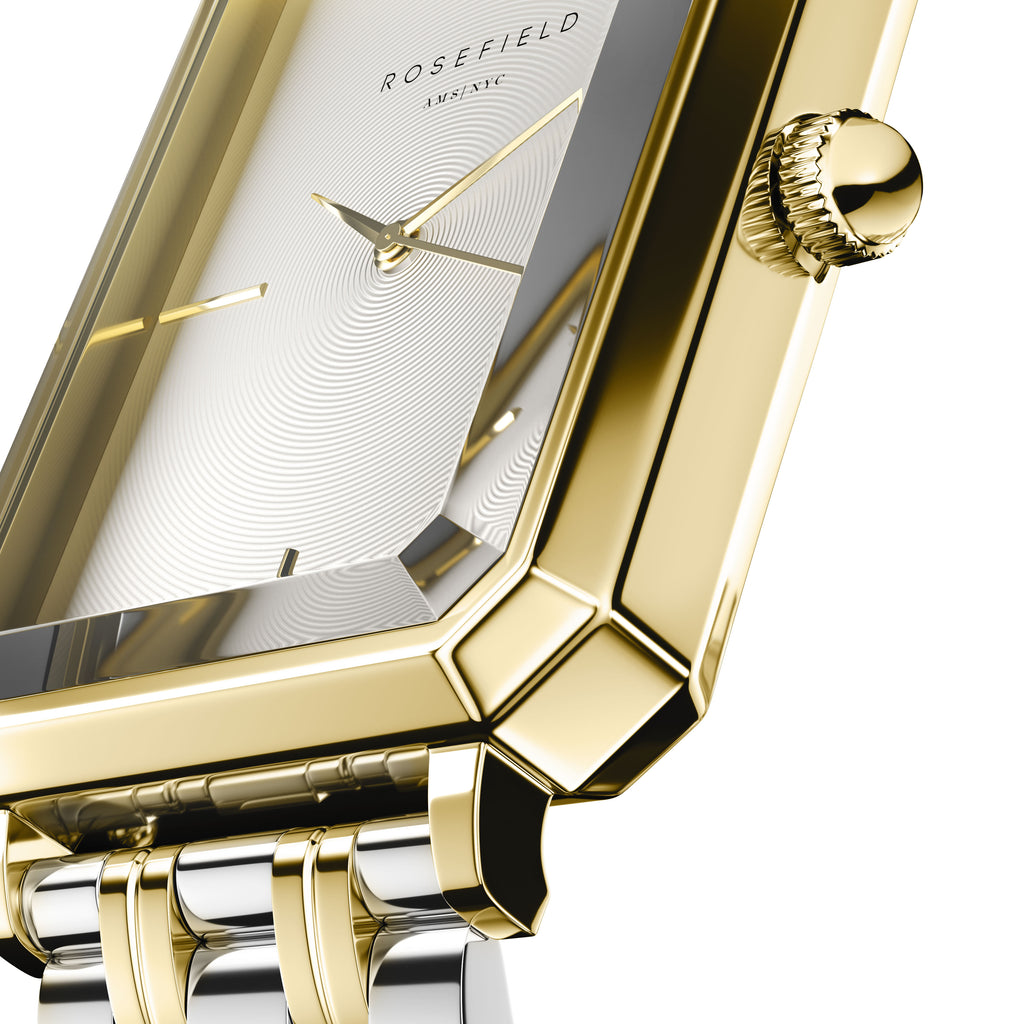 Rosefield Elles horloge OWSSSG-O48 detail