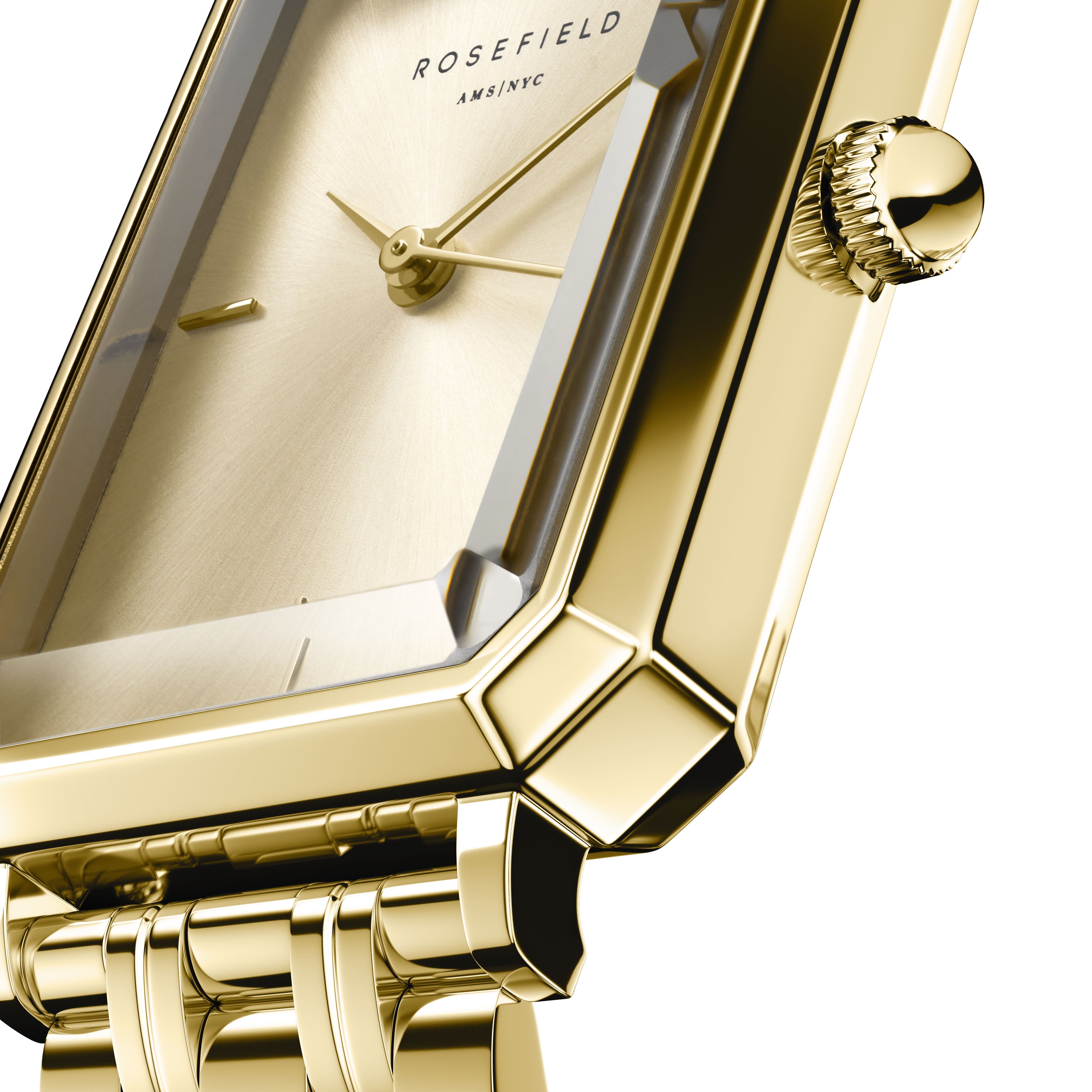 Rosefield Octagon horloge OCGSG-O65 detail