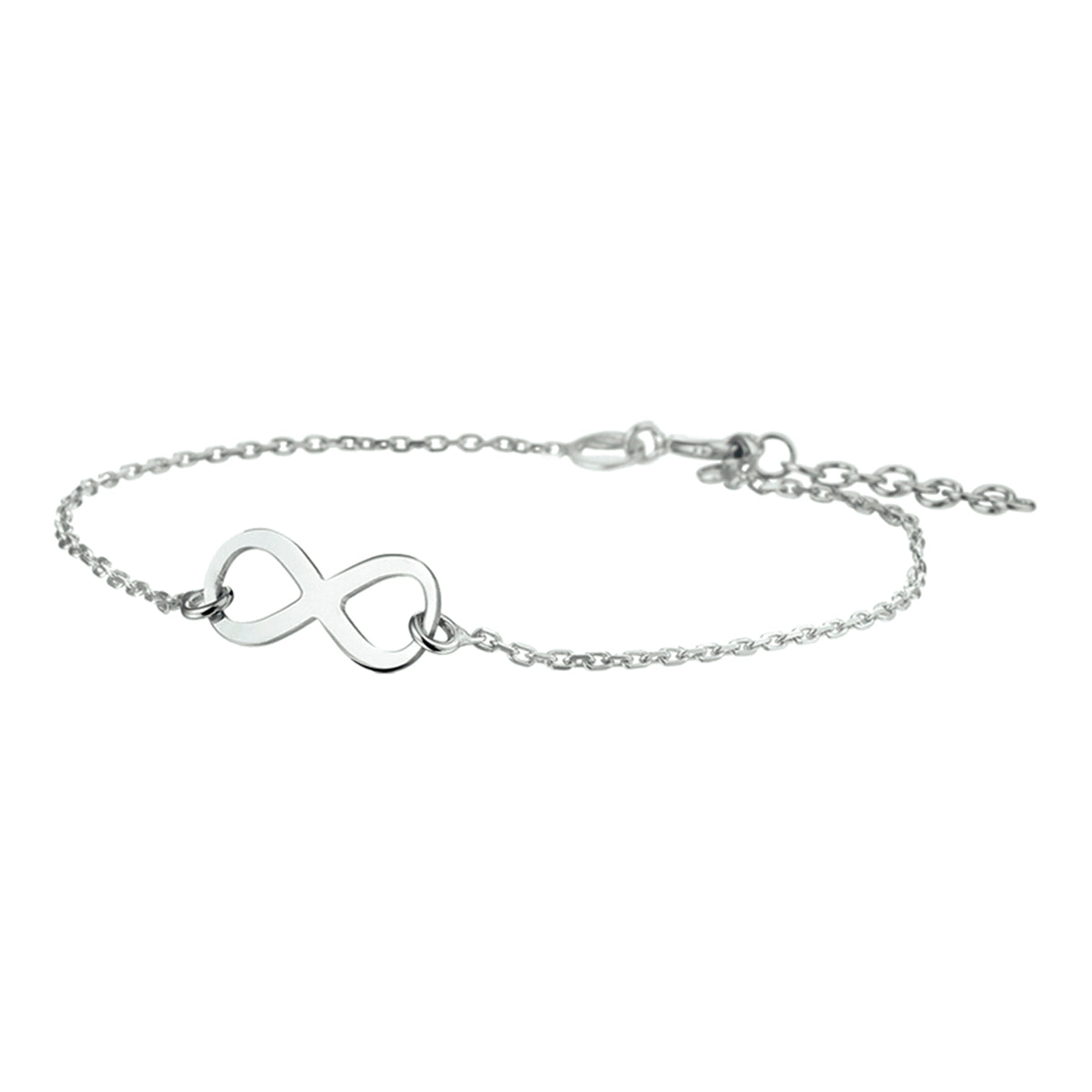 Armband infinity 17 + 2.5 cm