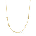 Collier hartjes 41 - 43 - 45 cm