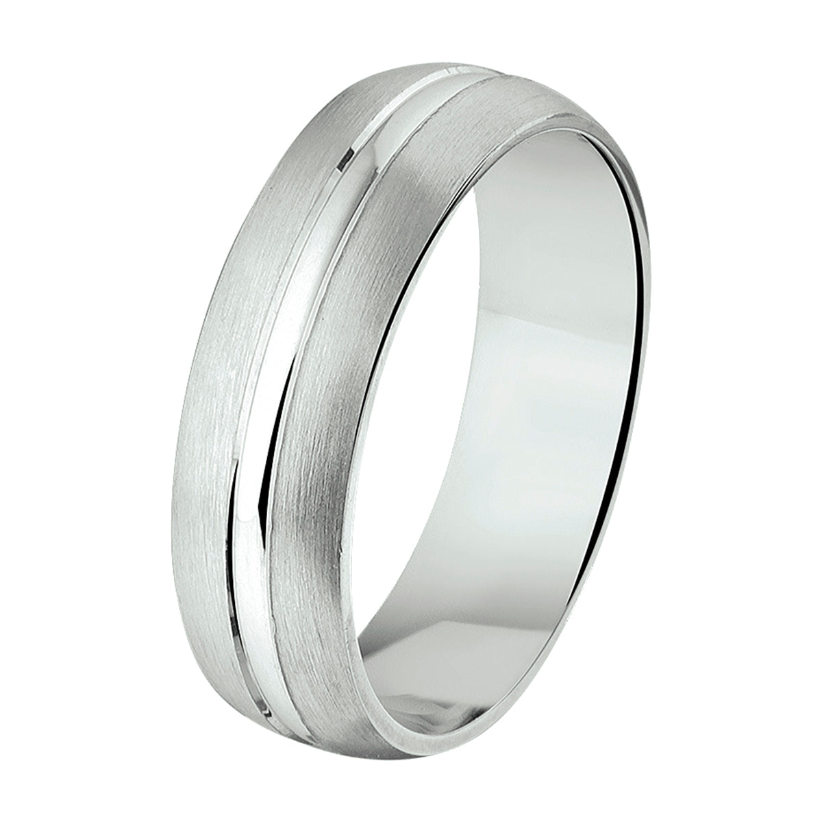 Ring a109 - 6 mm - zonder cz