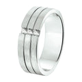 Ring a207 - 6 mm - met cz